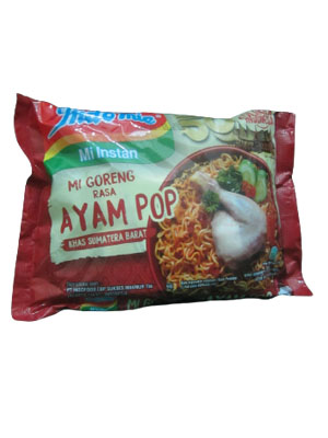 Indomie Mie Goreng Ayam Pop 85gr Bks Mie Instant